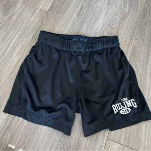 XS Black Abercrombie & Fitch Athletic Shorts